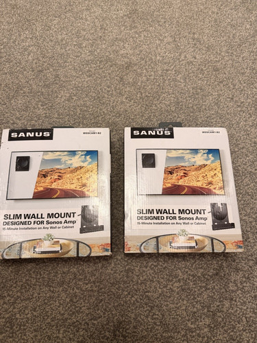 Sanus slim wall mount - 2x,