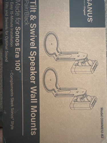 Tilt and swivel speaker wall - and,