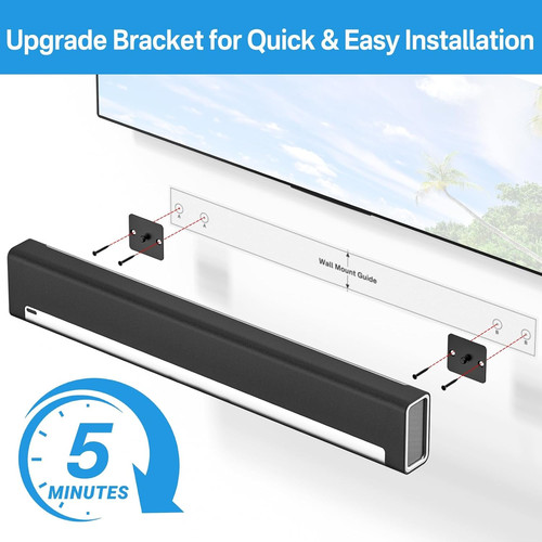 Soundbar wall mount bracket - soundbar,