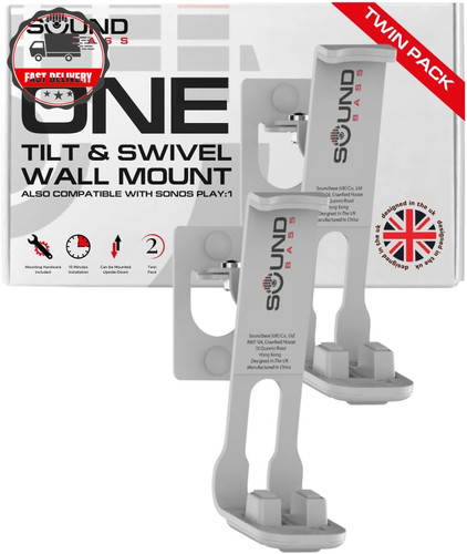 Wall mount brackets - 2x, for