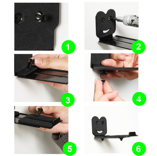 Wall mount bracket - mount, for